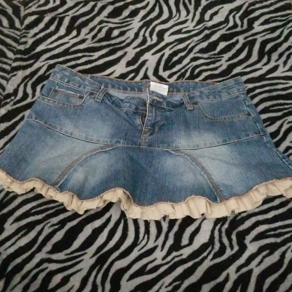 A mini skirt